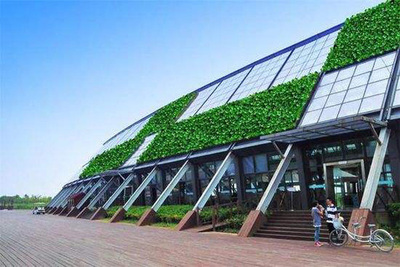 室外仿真植物墻