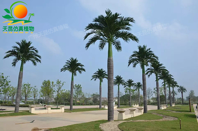 室外仿真椰子樹
