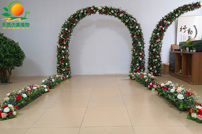 玫瑰花拱門