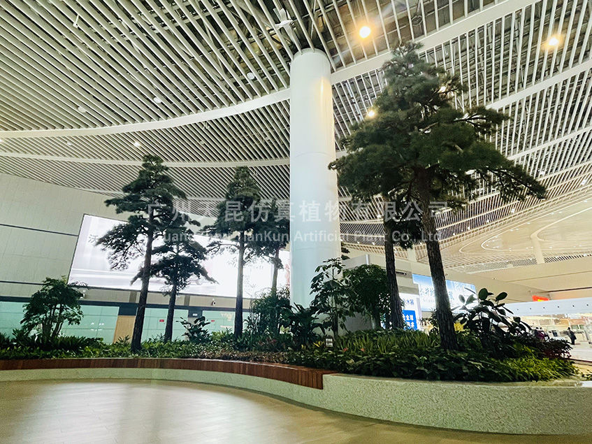 山东青岛胶东国际机场仿真树造景项目07.jpg