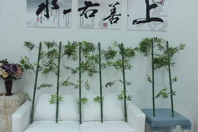 仿真竹子装饰