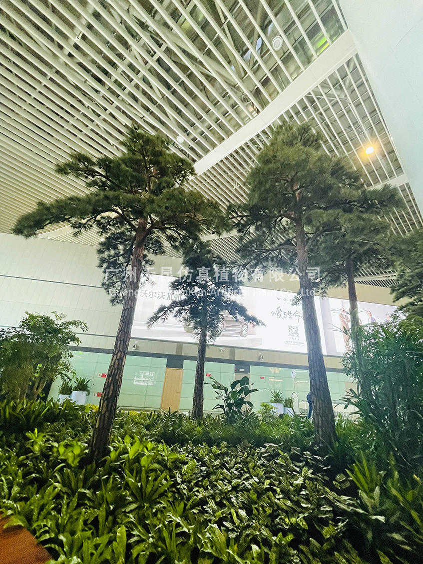 山东青岛胶东国际机场仿真树造景项目11.jpg