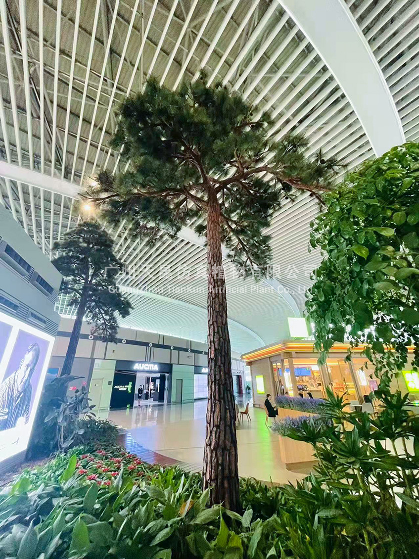 山东青岛胶东国际机场仿真树造景项目12.jpg