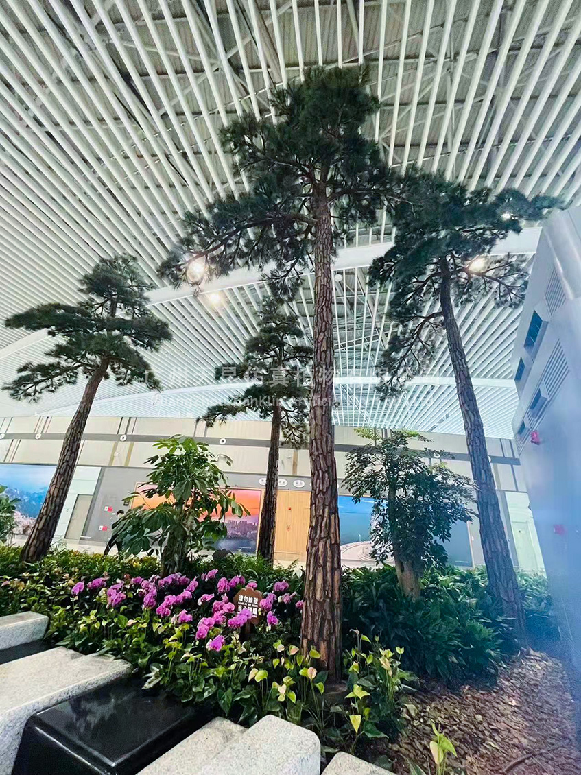 山东青岛胶东国际机场仿真树造景项目13.jpg