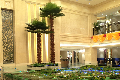 酒店装饰仿真棕榈树