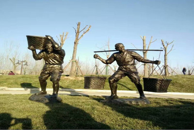 人物造型玻璃钢雕塑